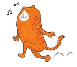 kotaro of a cat and a friend sticker #15614860