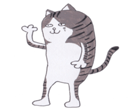 kotaro of a cat and a friend sticker #15614865