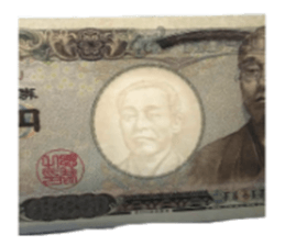 Ten thousand yen sticker #15614905
