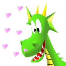 The Dancing Dragon sticker #15615285