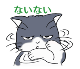 Tundere cat harukichi 2 sticker #15615563