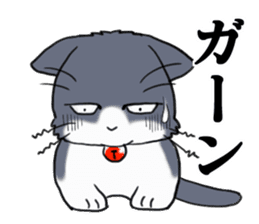 Tundere cat harukichi 2 sticker #15615572
