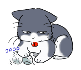 Tundere cat harukichi 2 sticker #15615574