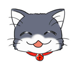 Tundere cat harukichi 2 sticker #15615575