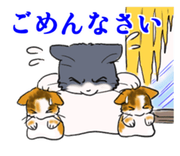 Tundere cat harukichi 2 sticker #15615578