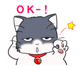 Tundere cat harukichi 2 sticker #15615581