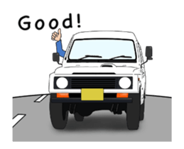 Off-road 4WD car Sticker Part3 sticker #15615725