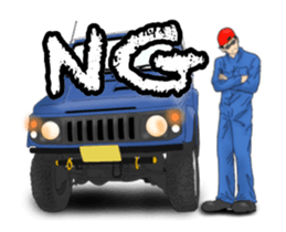 Off-road 4WD car Sticker Part3 sticker #15615726