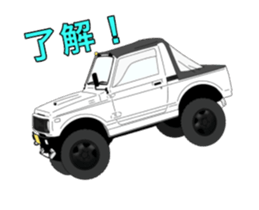 Off-road 4WD car Sticker Part3 sticker #15615729