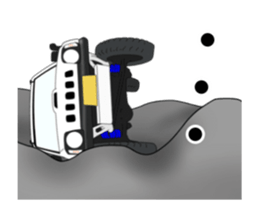 Off-road 4WD car Sticker Part3 sticker #15615732