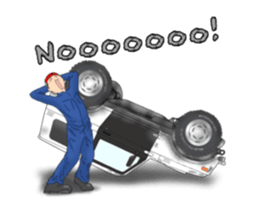 Off-road 4WD car Sticker Part3 sticker #15615733