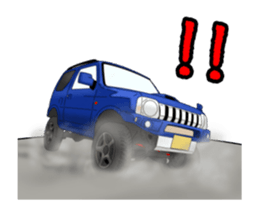 Off-road 4WD car Sticker Part3 sticker #15615737