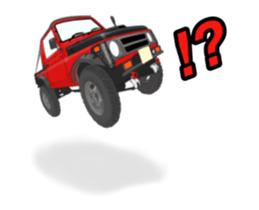 Off-road 4WD car Sticker Part3 sticker #15615738