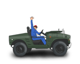 Off-road 4WD car Sticker Part3 sticker #15615745