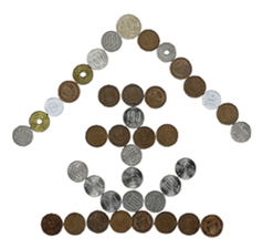 The money 4 sticker #15616346