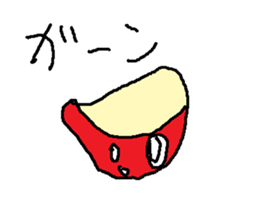 anapple sticker #15616737