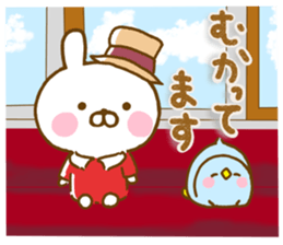 Rabbit Usahina with penpen 12 sticker #15618164