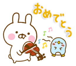 Rabbit Usahina with penpen 12 sticker #15618167