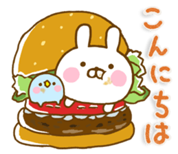 Rabbit Usahina with penpen 12 sticker #15618169