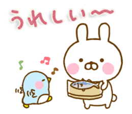Rabbit Usahina with penpen 12 sticker #15618175