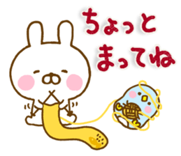 Rabbit Usahina with penpen 12 sticker #15618176