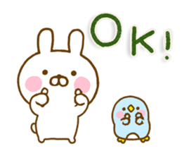 Rabbit Usahina with penpen 12 sticker #15618179