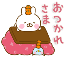 Rabbit Usahina with penpen 12 sticker #15618181