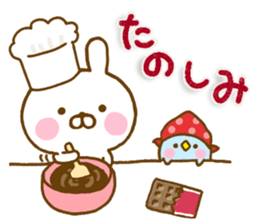 Rabbit Usahina with penpen 12 sticker #15618182