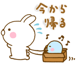Rabbit Usahina with penpen 12 sticker #15618190