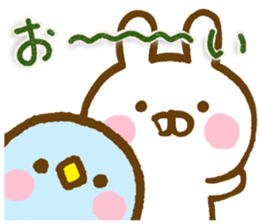 Rabbit Usahina with penpen 12 sticker #15618191