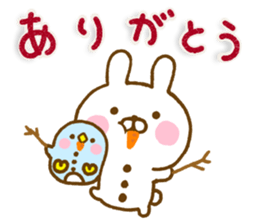 Rabbit Usahina with penpen 12 sticker #15618196