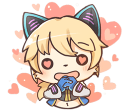 UTAU Sou77 Code:Haruto furry Sticker sticker #15618243