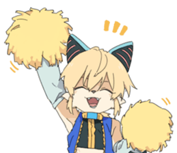 UTAU Sou77 Code:Haruto furry Sticker sticker #15618246