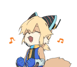 UTAU Sou77 Code:Haruto furry Sticker sticker #15618247