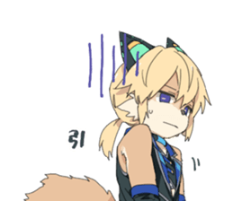 UTAU Sou77 Code:Haruto furry Sticker sticker #15618248