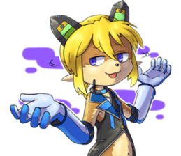 UTAU Sou77 Code:Haruto furry Sticker sticker #15618257