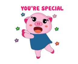 Other Greetings of Plump Pink Animated sticker #15618268