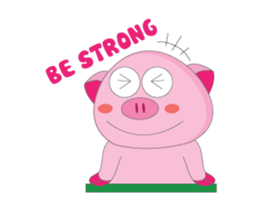 Other Greetings of Plump Pink Animated sticker #15618271