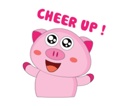 Other Greetings of Plump Pink Animated sticker #15618272