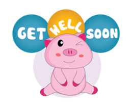 Other Greetings of Plump Pink Animated sticker #15618284