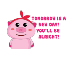 Other Greetings of Plump Pink Animated sticker #15618289