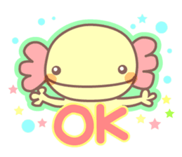 Upacho! the Axolotl sticker #15618506