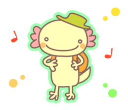 Upacho! the Axolotl sticker #15618524