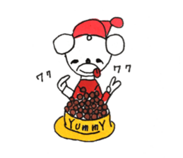 poodle family 4 sticker #15619161