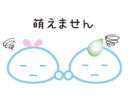 "Lovely Molecular Hydrogen Character" sticker #15619354