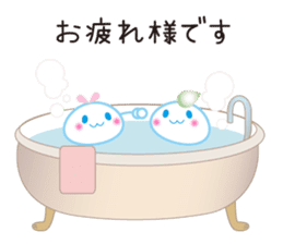 "Lovely Molecular Hydrogen Character" sticker #15619360