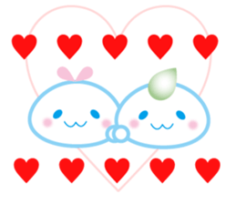 "Lovely Molecular Hydrogen Character" sticker #15619362