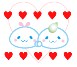 "Lovely Molecular Hydrogen Character" sticker #15619362