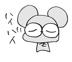MEGANE_mouse sticker #15619467