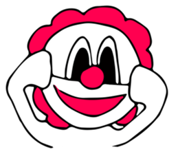 cute funny Clown sticker #15619719